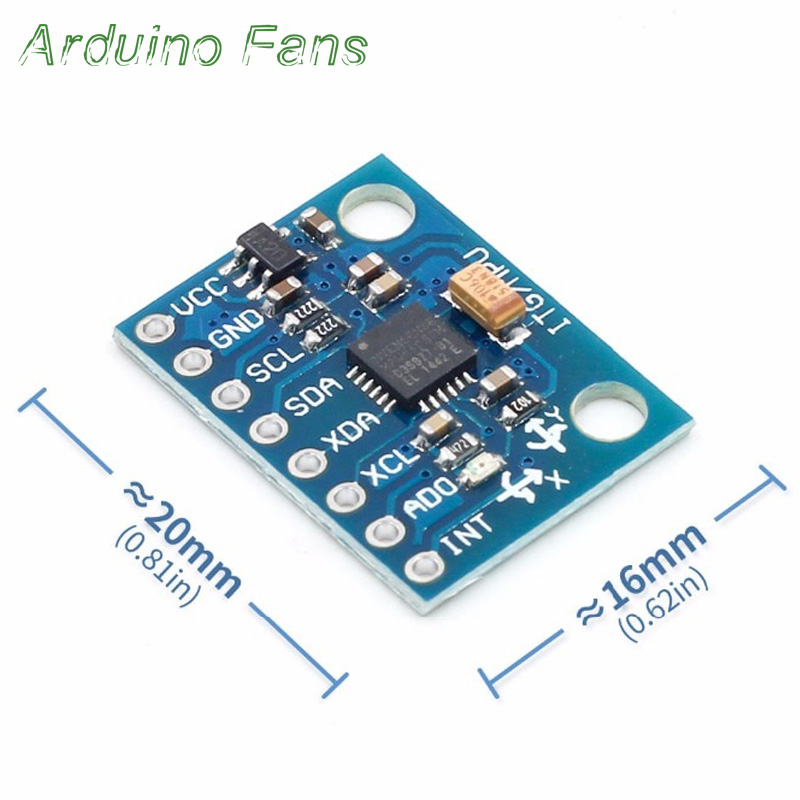 GY521 MPU6050 MPU6050 3 Axis Analog Gyro Accelerometer Sensors Module Arduino Fans